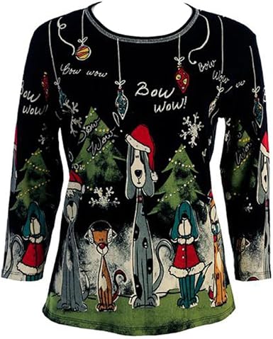 Jess \u0026 Jane Bow Wow Christmas Cotton