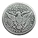 HU HAI XIA Moneta Commemorativa Replica American Quarter Barber 1906 Placcata Argento