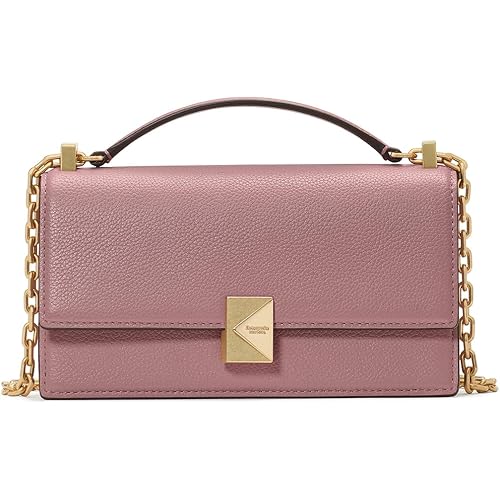 kate spade new york womens Deco Mini Leather Flap Chain Crossbody