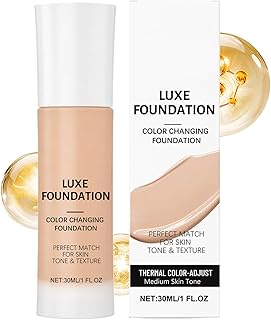 Base de maquillaje que cambia de color, impri...