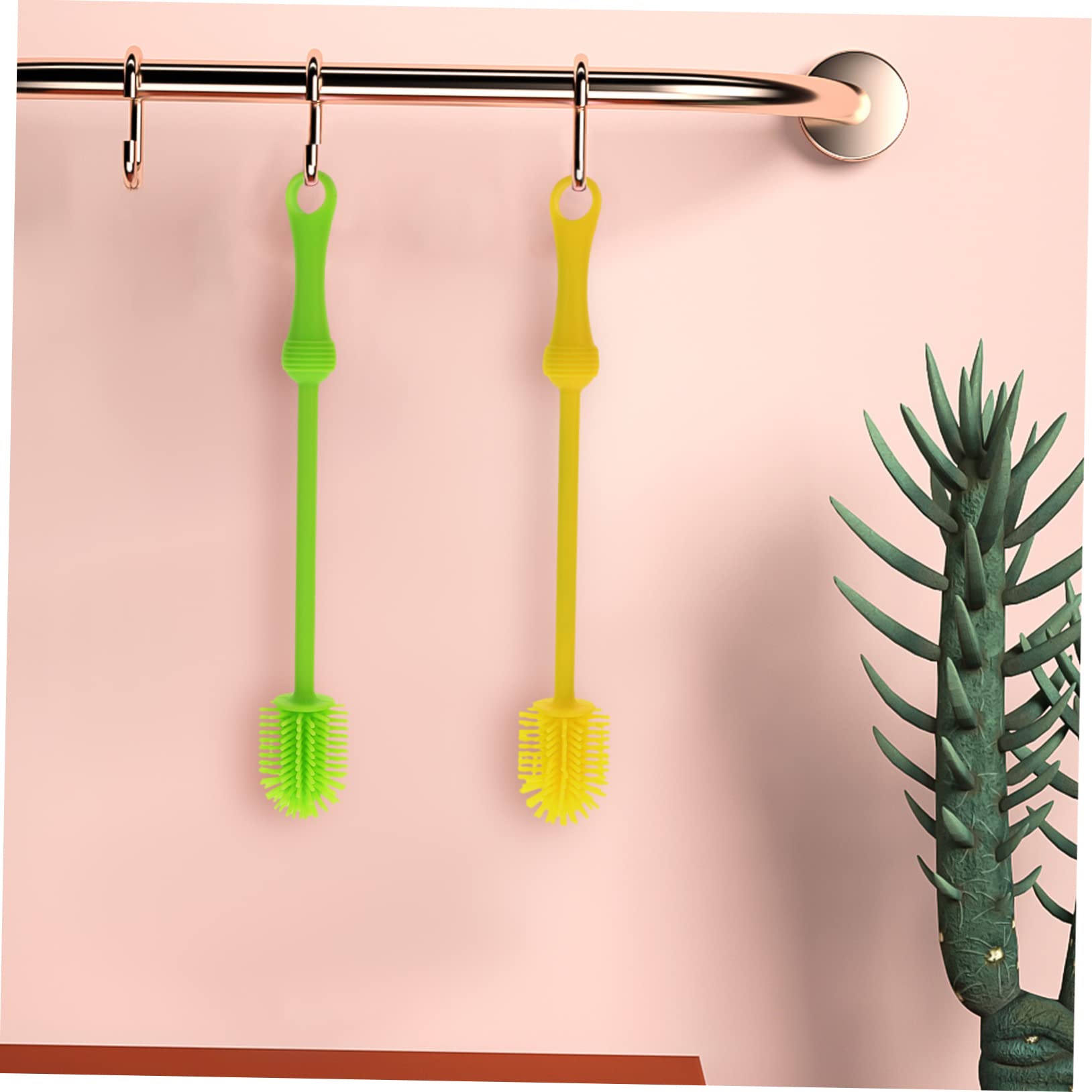 YARNOW 3 Set Per Bottiglie Siliconper Pannolini E Tazze Con Per Appenderla Profonda Morti Colori E Giallo 2 * 3