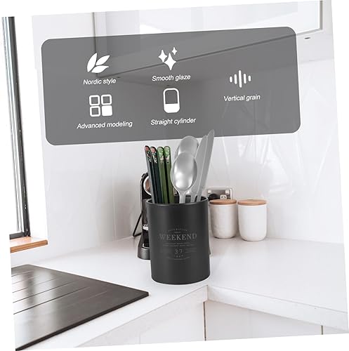 Miniatura 6 de Organizador de cajones, soporte para utensilios de cocina, de acero inoxidable, para cubiertos, palillos, cucharas, tenedores, utensilios de cocina,