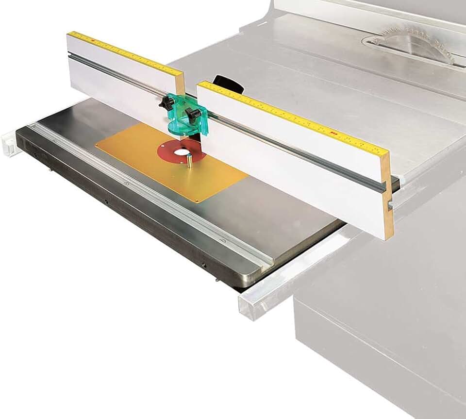 cast iron table saw extension