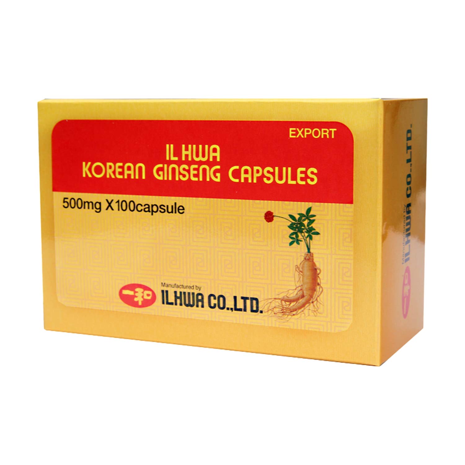 TONG-IL - CAP. GINSENG 500 100cp IL HWA (Pack 2 und.)