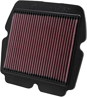 Engine Air Filter: High Performance, Premium, Powersport Air Filter: Fits 2001-2017 HONDA (GL1800, Gold Wing, F6B Deluxe, AC, ACN XM, ABS, Airbag, F6B, Valkyrie, ABS, Gold Wing PA) HA-1801