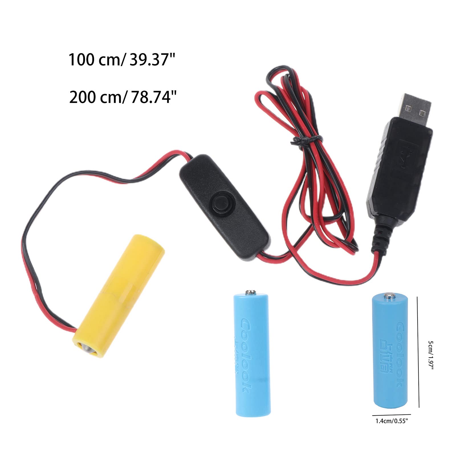 Amazon.co.jp: USB から 3V 単三電池エリミネーター 2 本の単三電池を