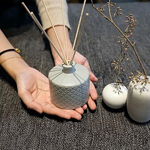 Miniatura 6 de HOSSIAN 50 varillas difusoras de varillas Varillas de madera de ratán Varillas difusoras de aroma de aceite esencial Spa-aromaterapia (9.8 in)