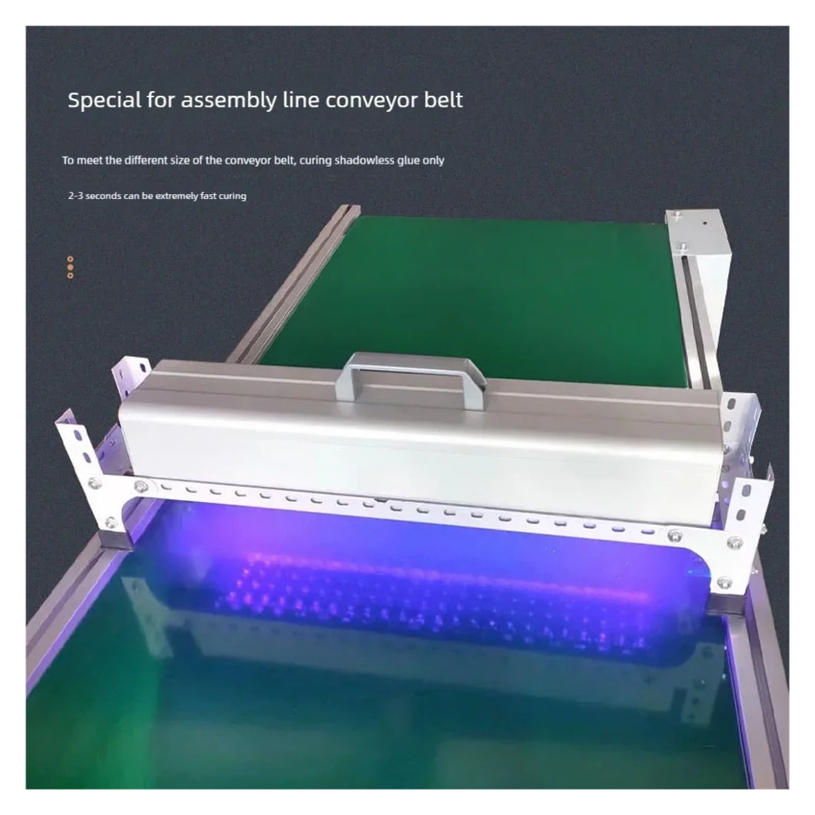 lámpara de curado UV, Lámpara UV Portátil, Máquina De Curado, Recubrimiento Tinta, Pantalla Adhesiva Sin Sombras, Resina Impresión, LED 395nm/405nm/365nm(395NM,500W)