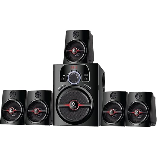 IKALL IK444 Home Theatre with 51 Channel and Multiple Conne