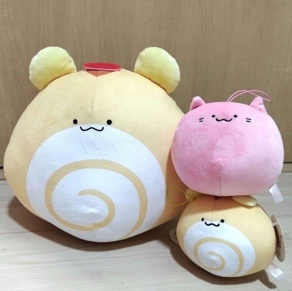 Amazon.co.jp: 庭猫もる ねこもどきBIGぬいぐるみとマスコット3点