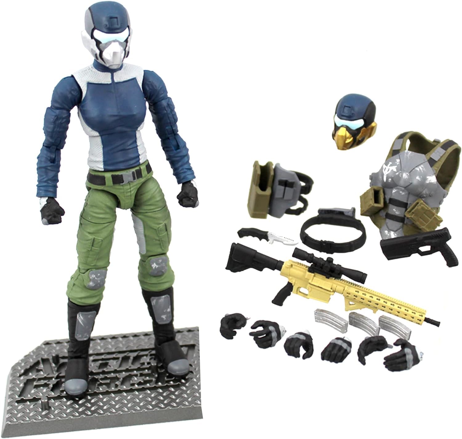 Amazon.com: Action Force Valaverse Series Steel Brigade Premium 6