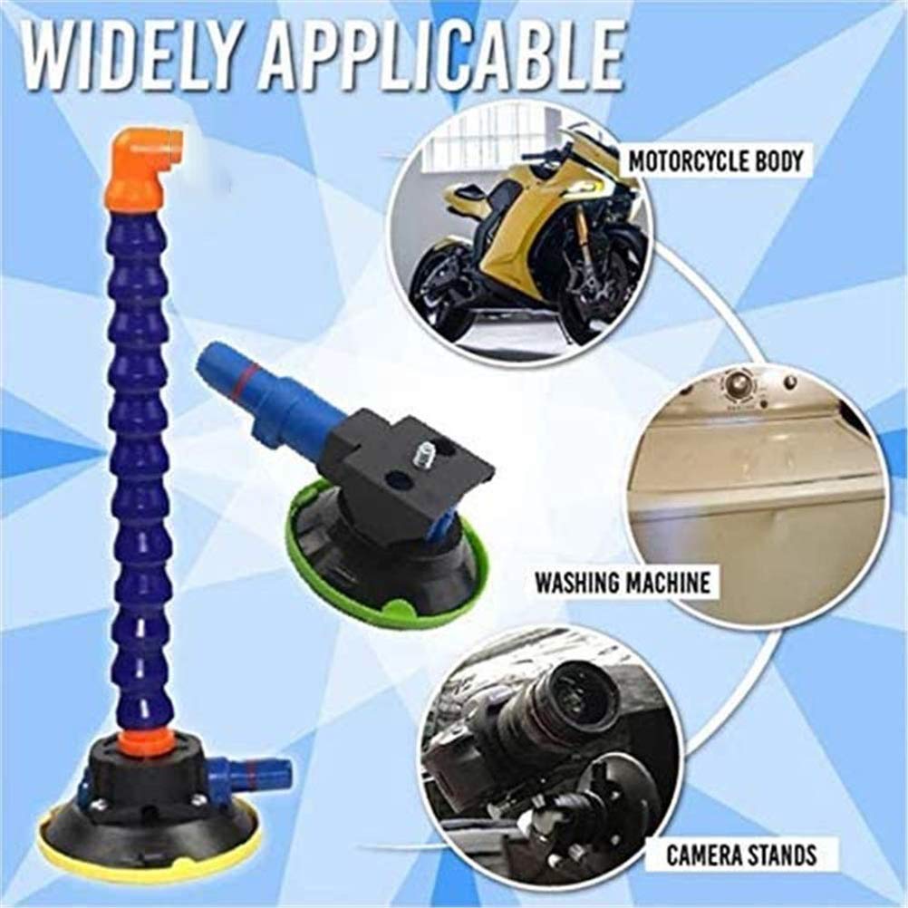 Fyearfly Kit professionale di riparazione ammaccature con pompa ad aria e grande ventosa, struttura in nylon e gomma ad alta resistenza, lunghezza 45 cm, per riparazione fai da te di danni da grandine