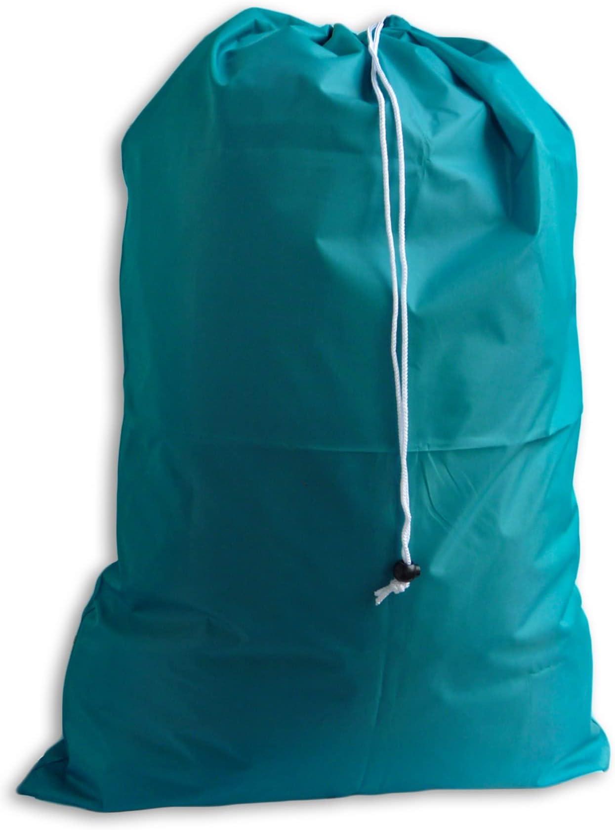 Extra Large Laundry Bag with Drawstring, Color: Teal, Size: 30x45