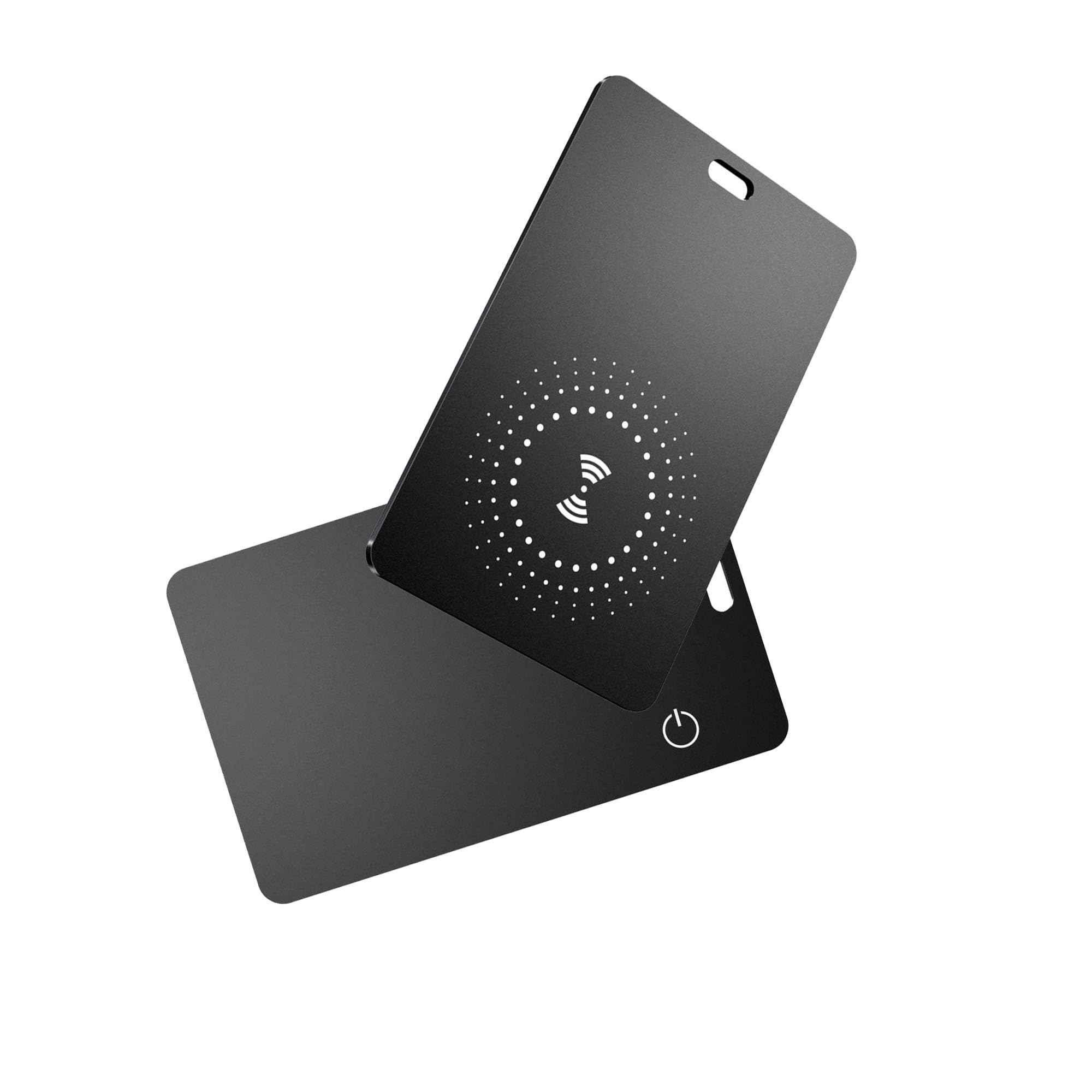 Ucard Wallet Tracker Card 2 pezzi, sottile Bluetooth Tracker, funziona solo con Apple Find My iOS, ricaricabile, cercatore portafoglio e localizzatore di oggetti per portafoglio, etichetta bagagli