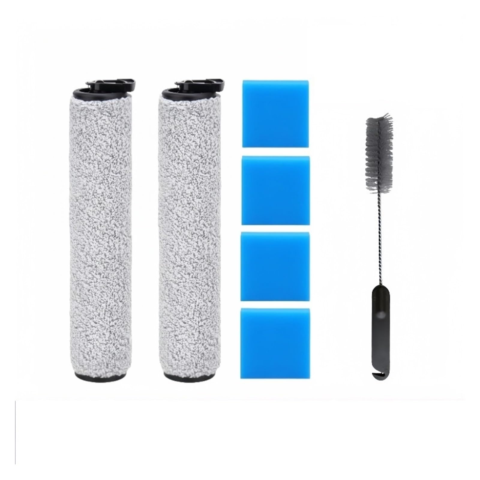 Kit de Accesorios de Rodillo de Cepillo de Esponja, Rodillo de Cepillo de Repuesto for aspiradora en seco y húmedo,aspiradora inalámbrica Compatible con Eureka NEW400 / NEW400 Gen2.(D)