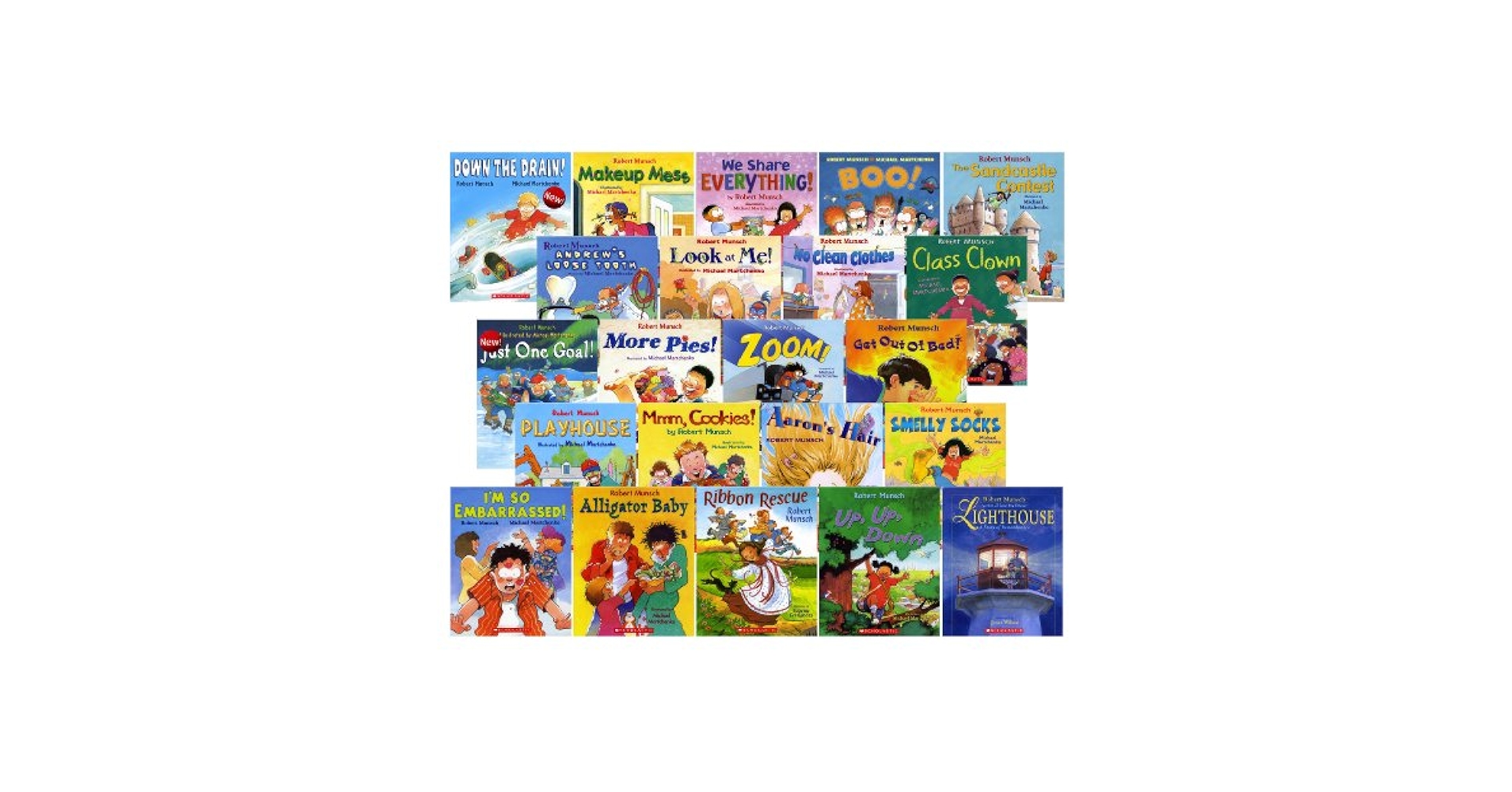 新品。海外購入]23冊セットRobert Munschシリーズ 23 Book Set