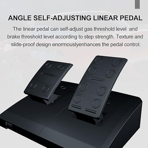 Miniatura 4 de PXN V900 Gaming Racing Wheel - Game Steering Wheel Driving Wheel, Used - Like New Volante PC 270900 degree Race Steering Wheel with Pedals for PS3,