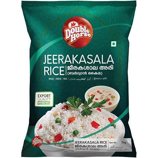 Double Horse Jeerakasala 1Kg Jeerakasala Rice