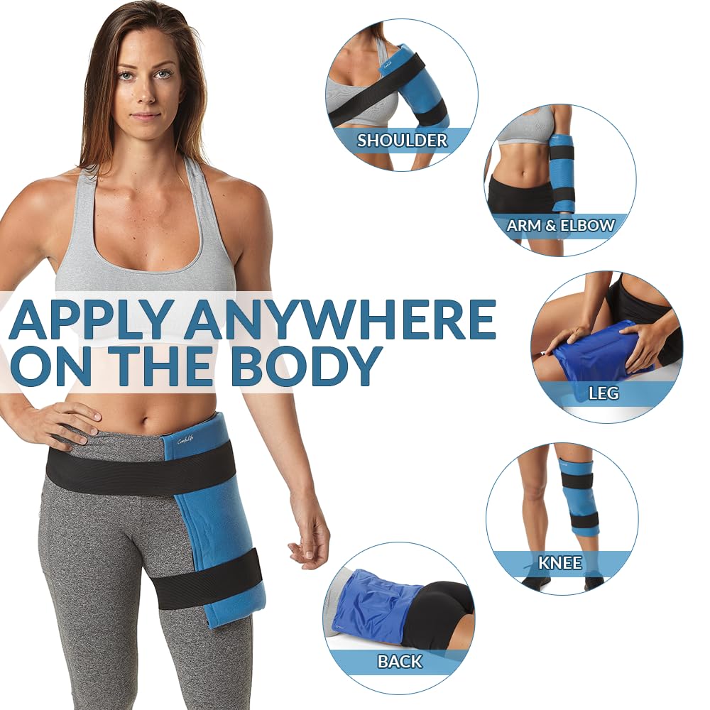 Snapklik.com : ComfiLife Ice Packs For Injuries Reusable Hot And Cold Pack