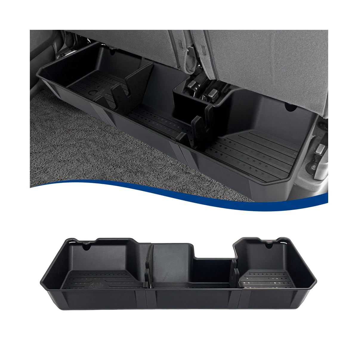 Photo 1 of XPHAZZ Under Seat Storage Fit for Dodge 2019-2026 Ram 1500 Crew Cab Truck