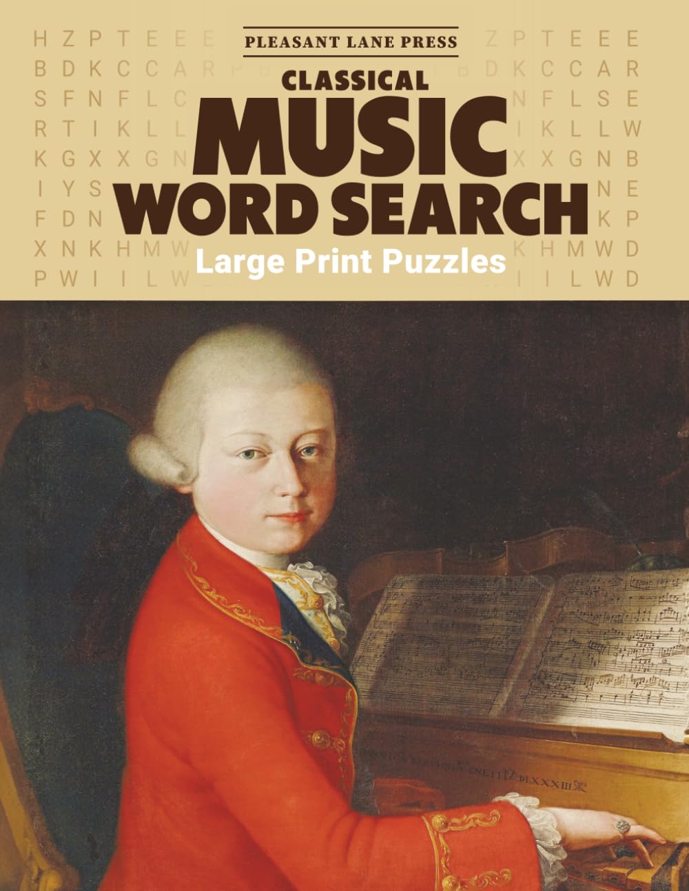 Classical Music Word Search Large Print Puzzles: Featuring 50 Great Composers for Music Lovers