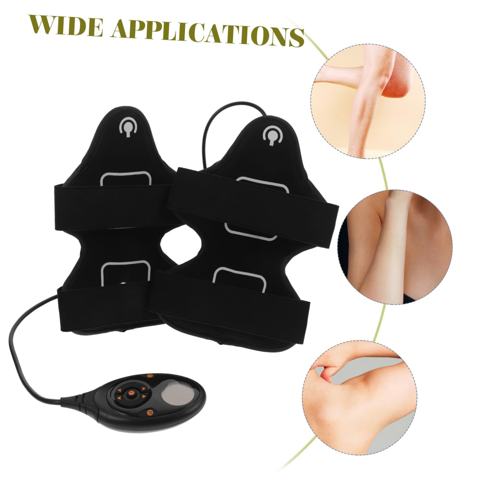 Brassard Amincissant pour Bras en Tissu Technologie Microélectronique pour Contraction Musculaire, Accessoire Fitness pour Tonification et Perte de Graisse