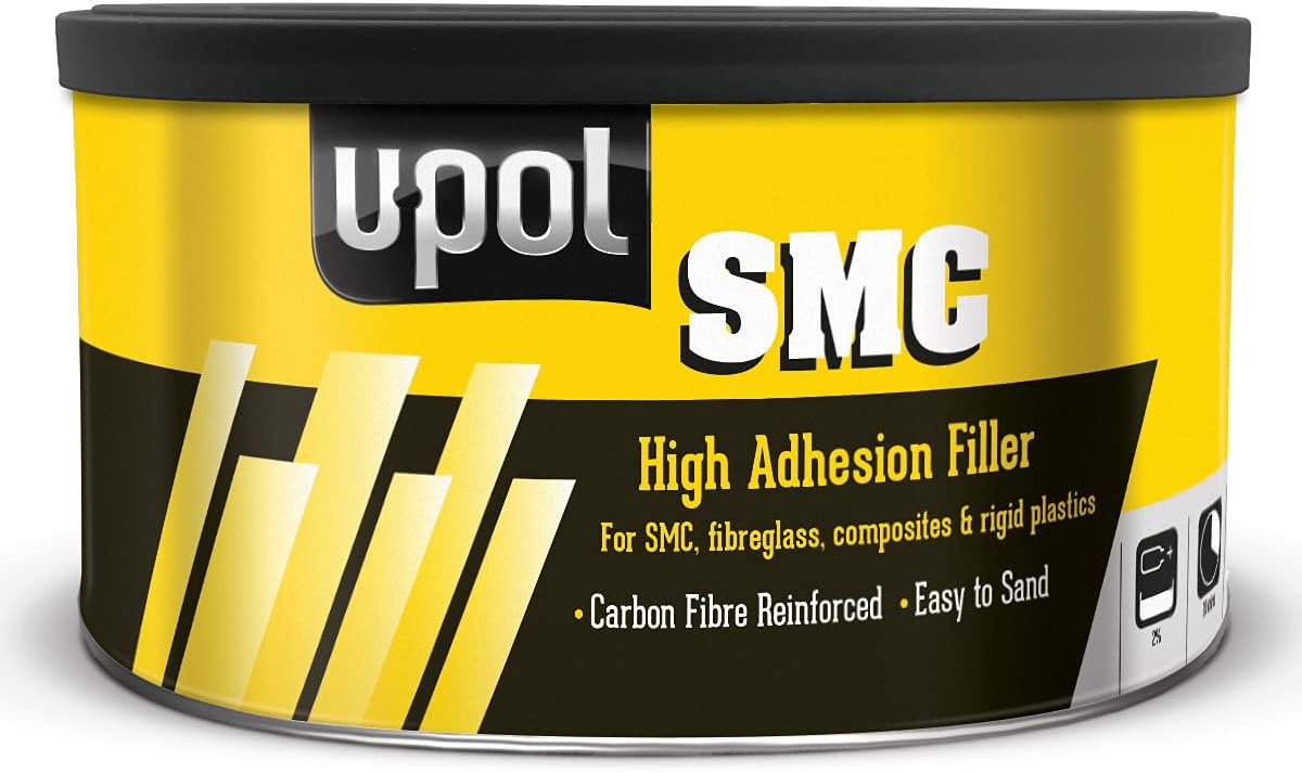 U-Pol Products 0779 White SMC Fiber Reinforced Filler - 1.1 Liter