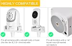 The Baby monterail Mount Camera Shelves are Compatible with dxr8 and Most Other Baby Monitors for Toddler Optics. Universal Baby Camera Holder, Attached to Crib Shelves and Furniture