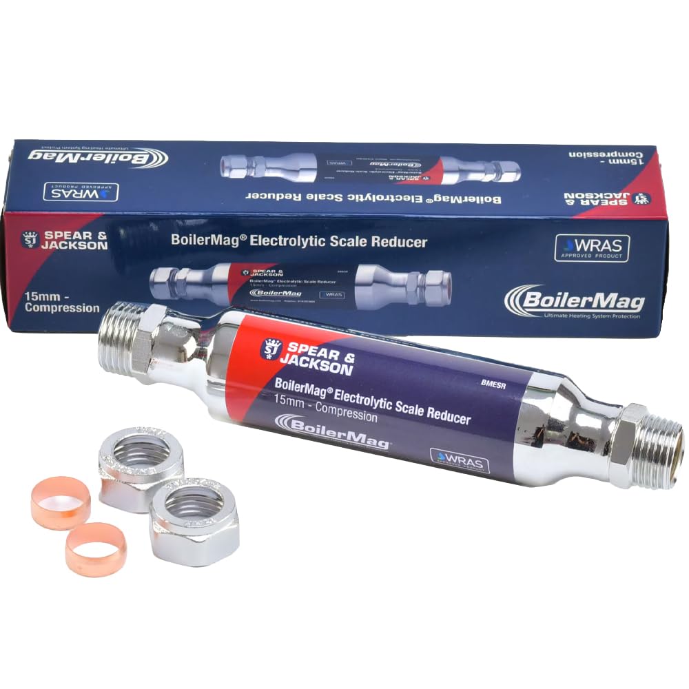 Boilermag Silver 15Mm Compression Electrolytic Scale Reducer
