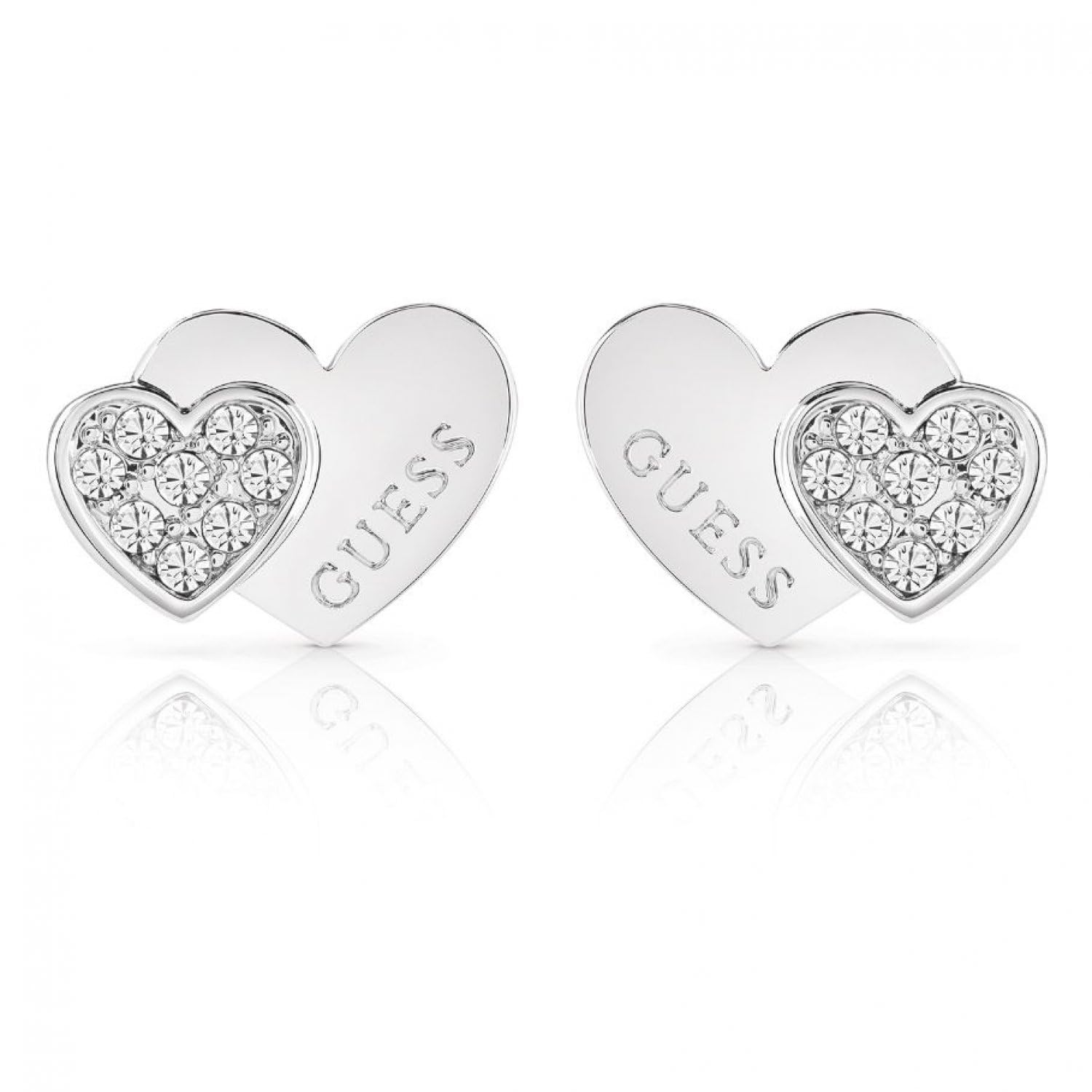 GUESS BRINCOS JUBE02174JWRHT-U Earrings Brand, one Size, Non-Precious Metal, Not a Gemstone