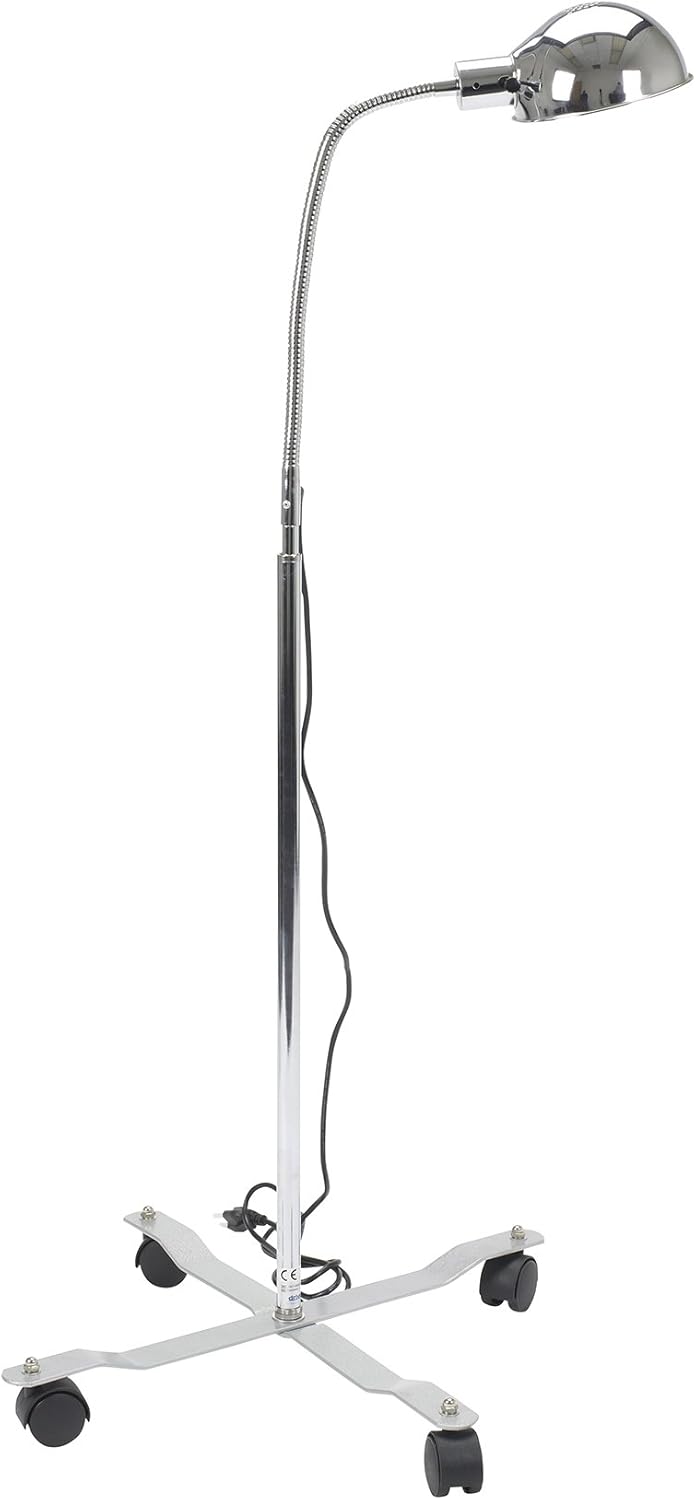 Drive Medical Goose Neck Exam Lamp, Chrome : Health & Household