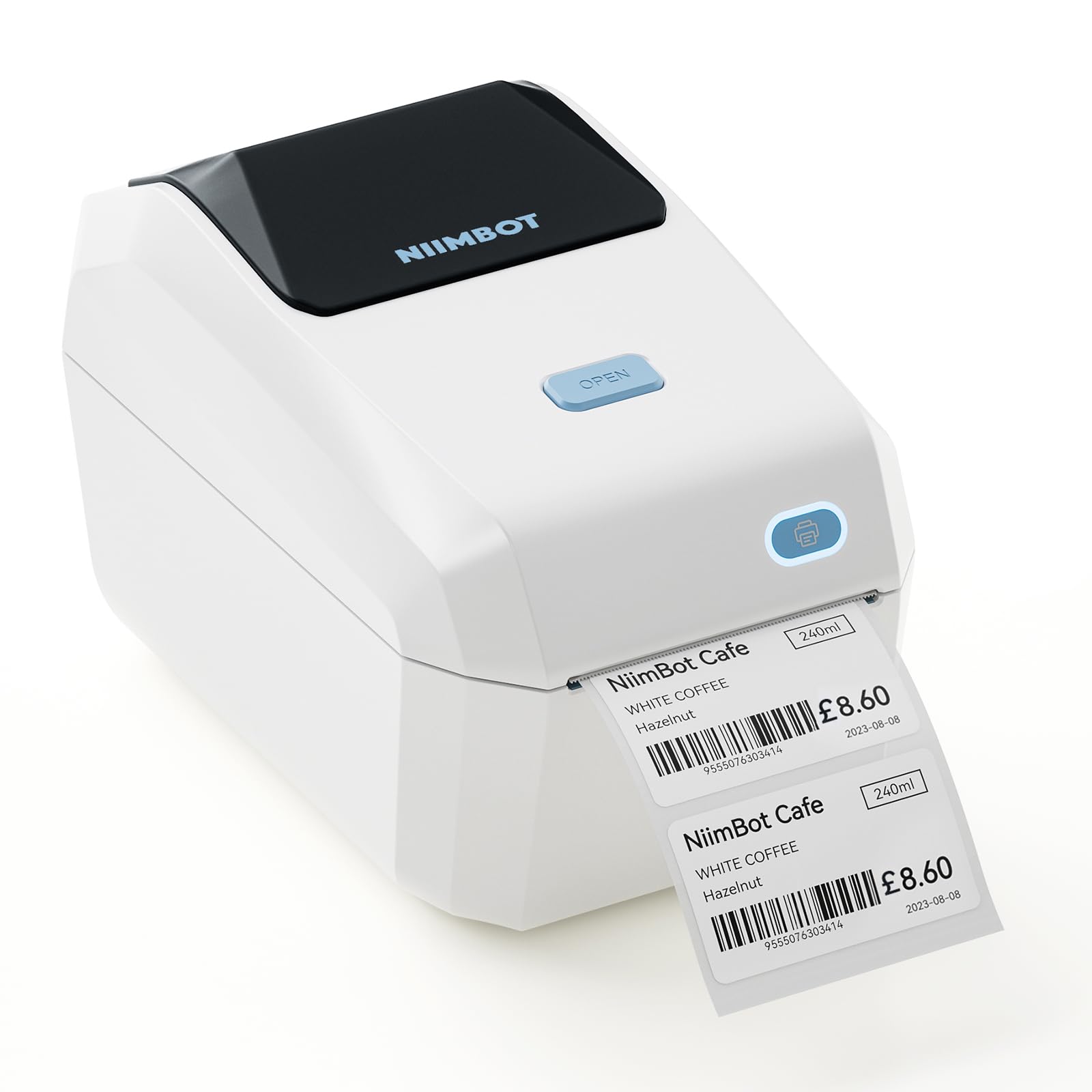 NIIMBOT Label Maker for Sticker Labels K3 Label Printer Can Print Width 3.15 Inch Label Paper for Small Business and Home Office Compatible with PC
