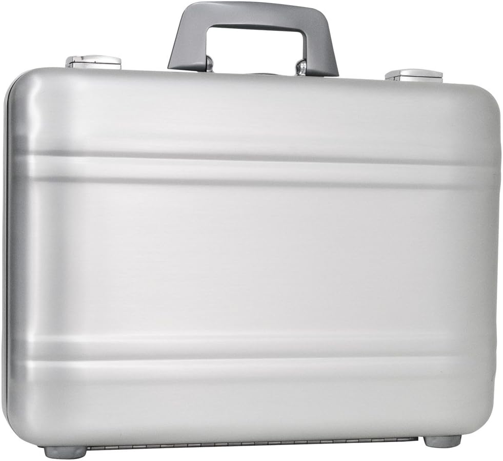 Zero Halliburton Elite Series 4" Attache Silver Briefcases