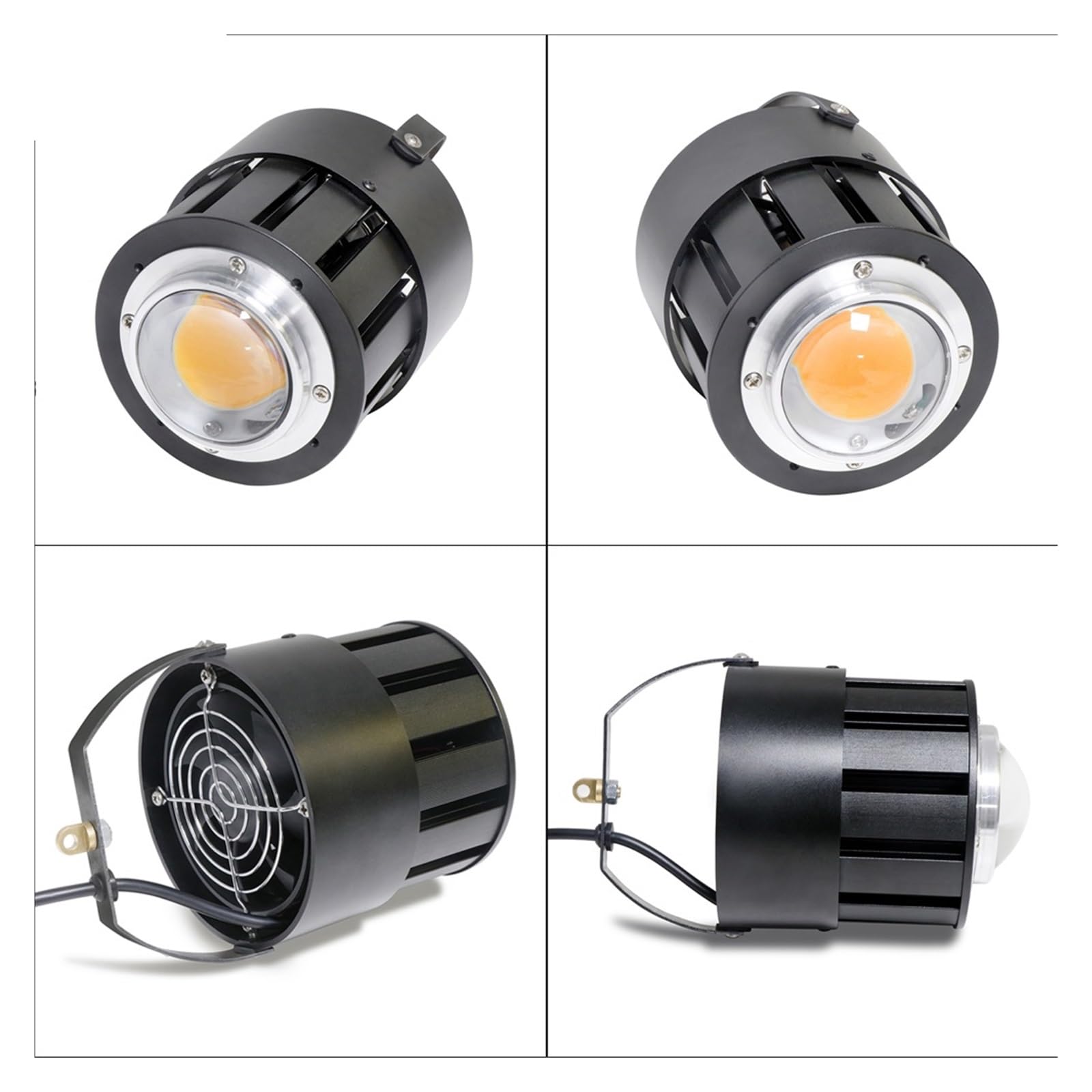 Lámpara de Cultivo, Phytolamp for Plantas, luz Led de 200W CLU048-1818 CXB3590, lámpara Phyto de Espectro Completo, Flor de Invernadero hidropónico(YXO CE Driver)
