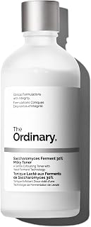 The Ordinary Saccharomyces Ferment 30% Milky Toner, Exfoliating and Hydrating Toner for Smoother, Brighter Skin, 100ml