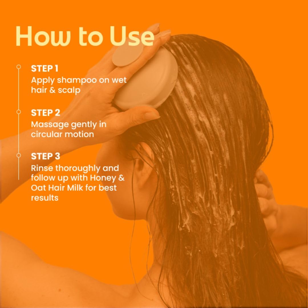 Rivona Naturals Honey & Oat Milk 2 In 1 Deep Conditioning Shampoo| Sulfate-Free | With Amla & Hibiscus for Hair Growth | 200ml 4