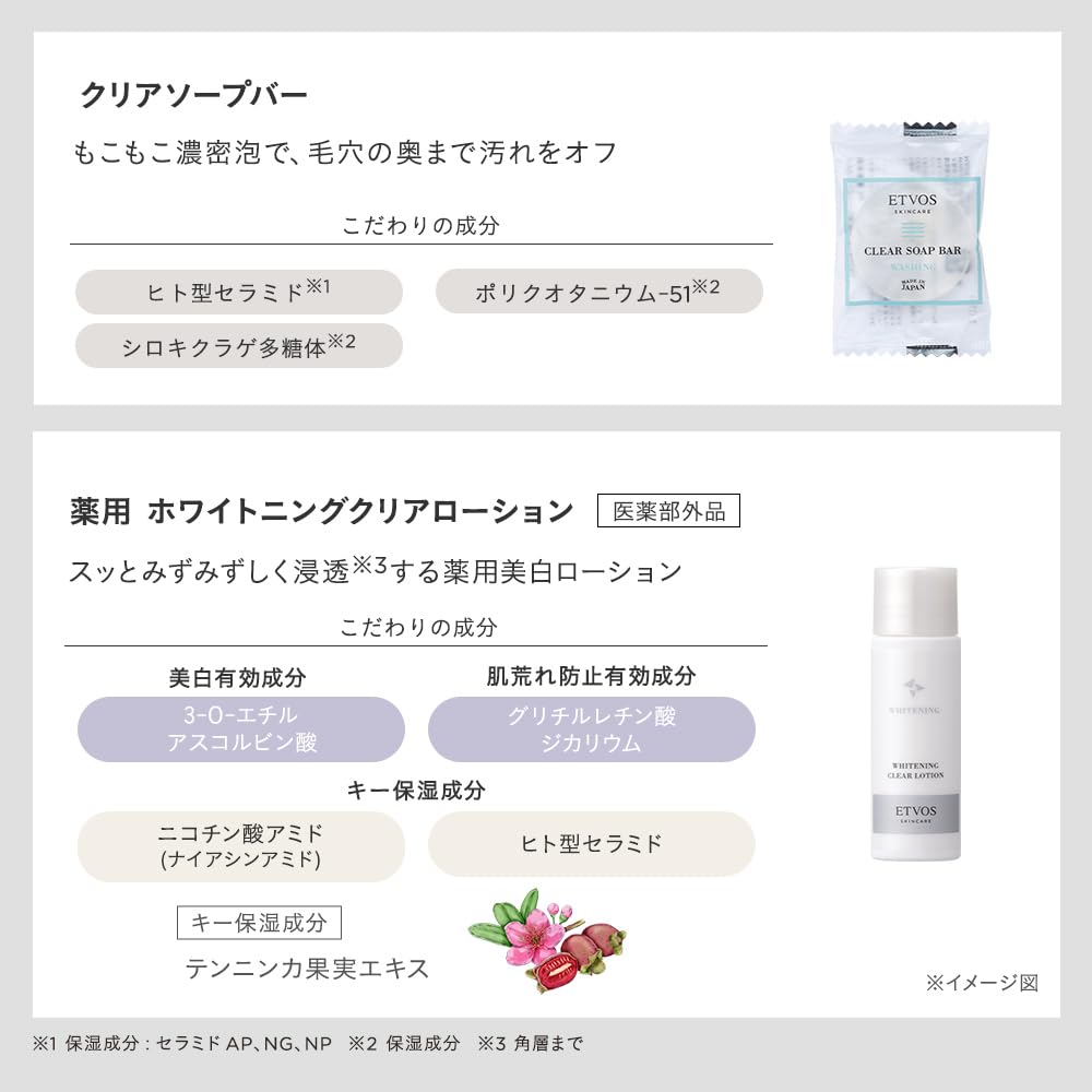 Amazon.co.jp: エトヴォス ホワイトニングクリアライン ファースト