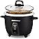 Elite Gourmet Maxi-Matic Electric Rice Cooker with Stainless Steel Inner Pot Makes Soups, Stews, Porridge's, Grains and Cerea