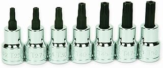 Williams 31912 7-Piece Tamper Resistant Torx Bit Socket Set