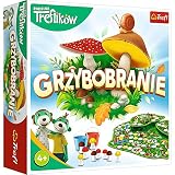 Trefl Grzybobranie Rodzinna Gra Planszowa z Bohaterami Bajki Rodzina Treflików dla Dzieci powyżej 4 lat