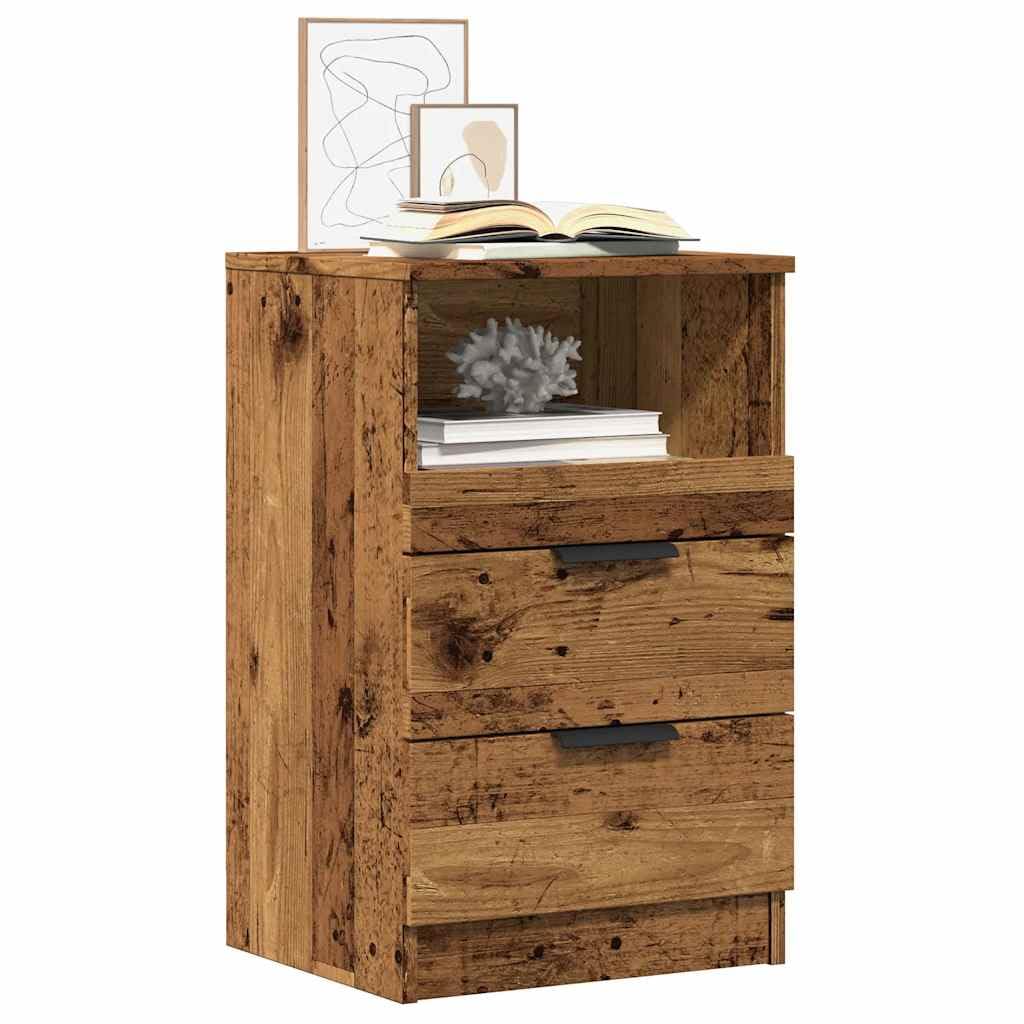 Table de chevet moderne pour ranger une chambre encombrée avec tiroirs