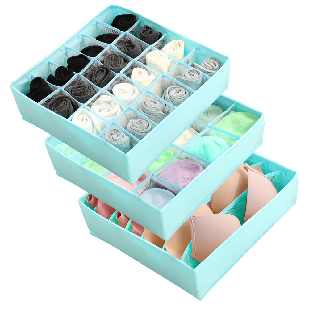 ORGANISATEUR DE TIROIR,11 Grids--Boîte De Rangement Pour Sous Vêtements