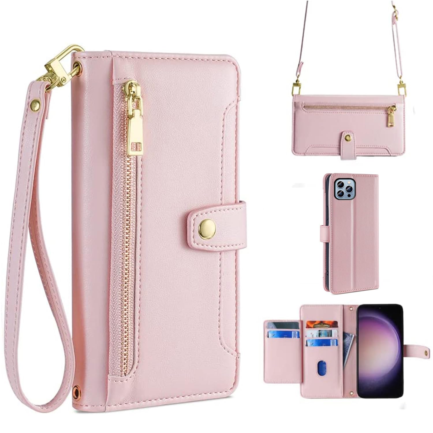 Amazon.co.jp: iPhone ケース 15 Pro Max 手帳型 ショルダー