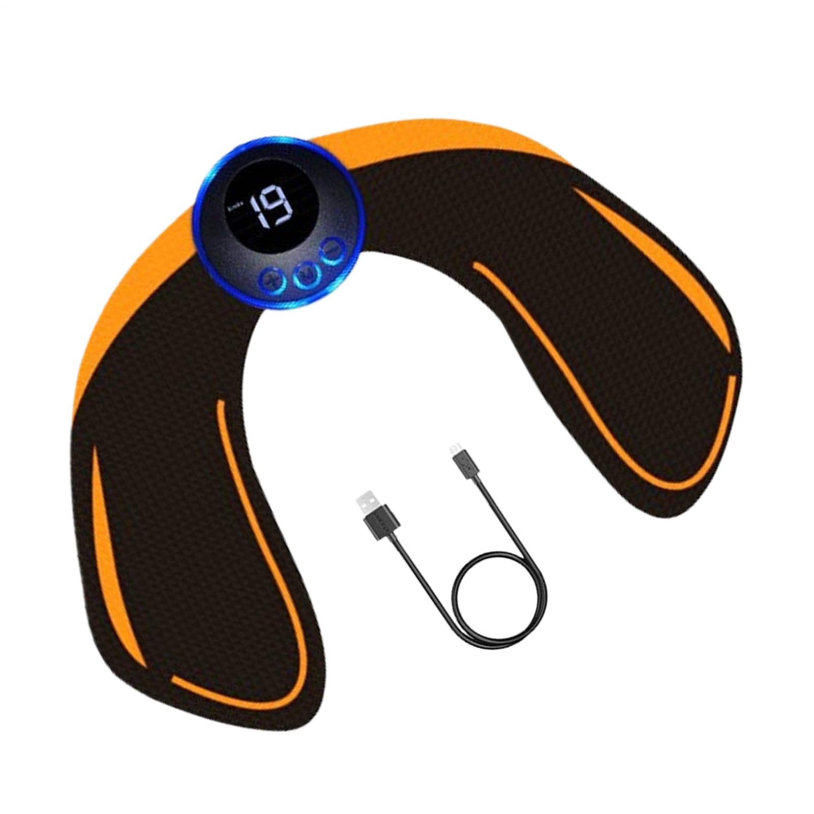 25,5x20,5 Cm Machine De Levage De Fesses Portable,Electrostimulateurs Musculaire Fessier,Équipement d'exercice Et De Fitness avec 19 Modes Outil D'entraînement De Force pour Homme Et Femme,