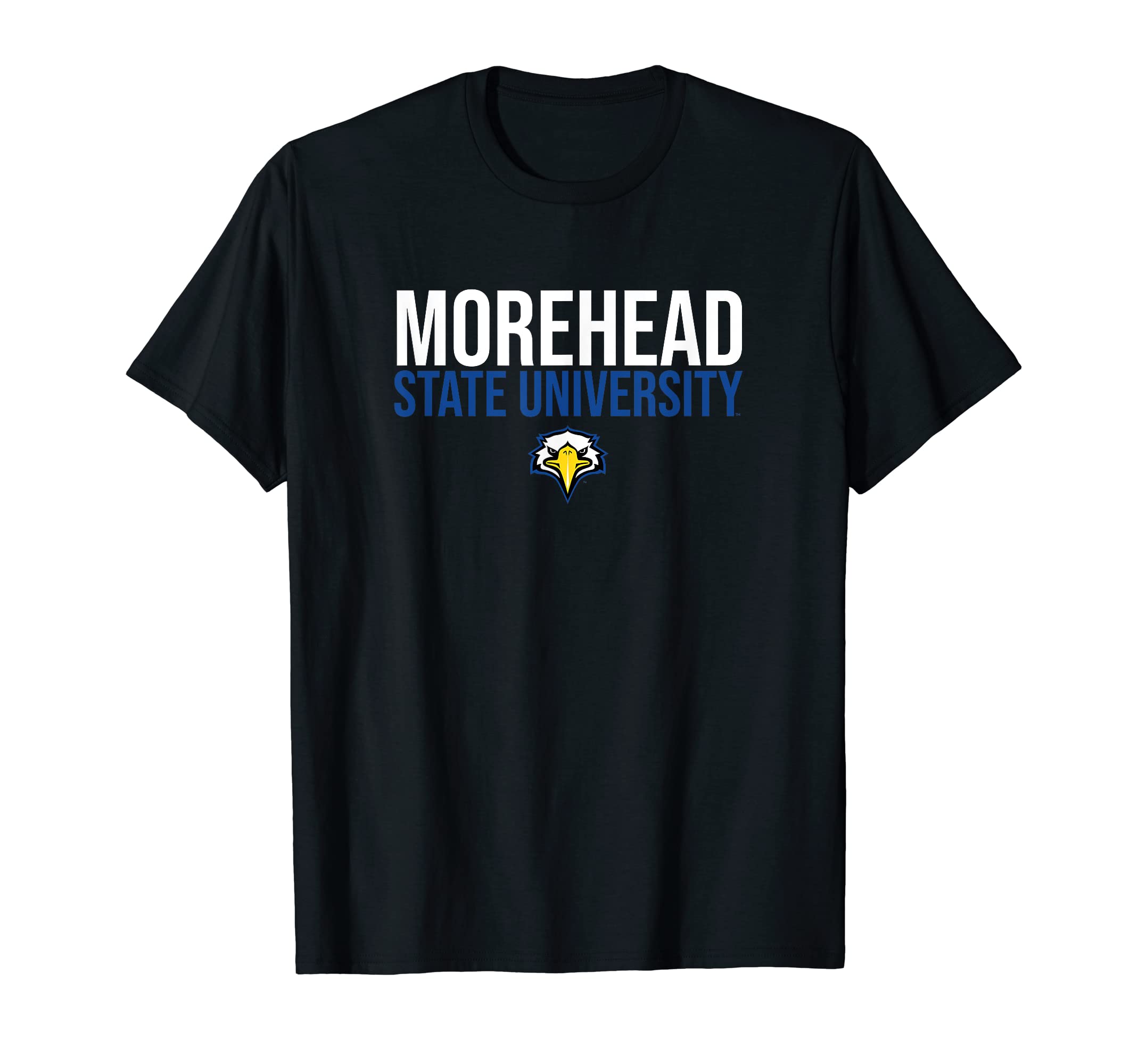 Morehead State University Eagles Stacked T-ShirtOEKO-TEX STANDARD 100