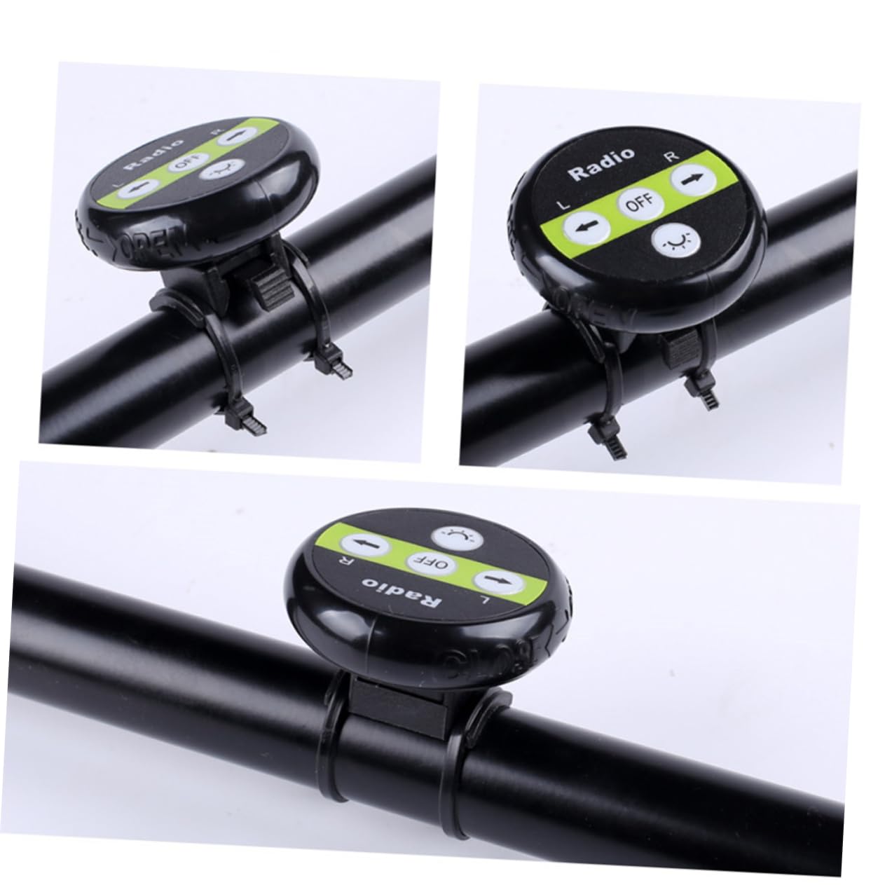 BESPORTBLE 3 Pezzi Luci di Segnalazione Anteriori per Auto Sostituzione Ld24 LED Luce Lampeggiante Luci Posteriori per Biciclette Telaio in ABS Facile da Installare per attività Allaperto
