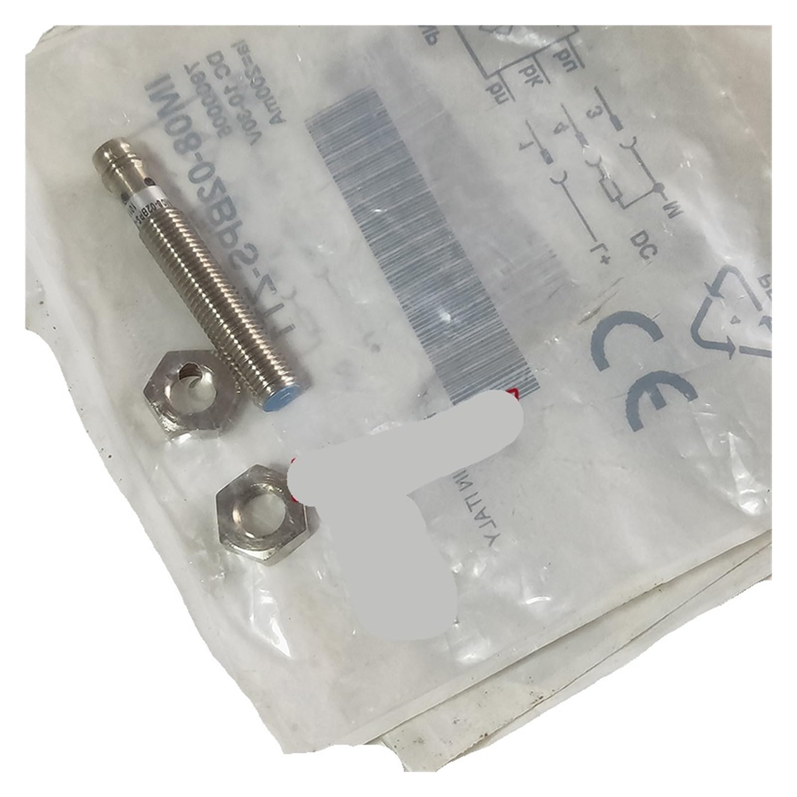 Capteur de proximité IM08-02BPS-ZT1 avec détection inductive ultra précise de 2mm