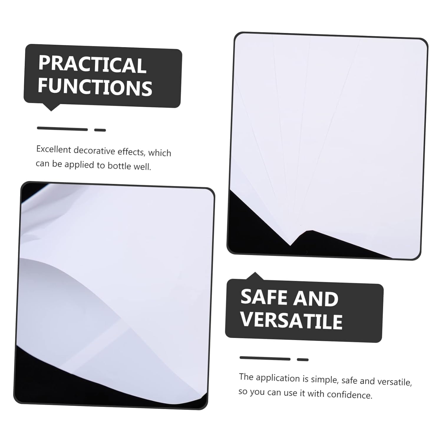 Heat Transfer Shrink Wrap for Tumblers 50pcs Sublimation Shrink Film Sleeves