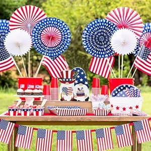4th of July Decorations for Home, DECSPAS Patriotic Red White and Blue Summer Decor, Fourth of July Independence Day Double Sided Wooden Tiered Tray Summer Decorations for Tabletop, Mantel, Shelf 4th of July Decorations for Home DECSPAS Patriotic Red White and Blue Summer Decor Fourth of July Independence Day Double Sided Wooden Tiered Tray Summer Decorations for Tabletop Mantel Shelf