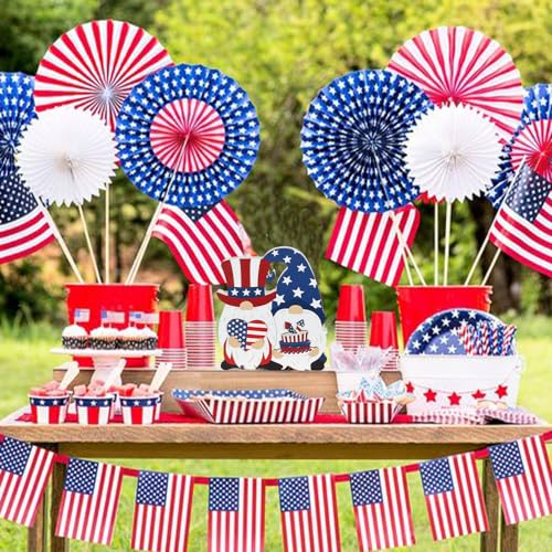 4th-of-July-Decorations-for-Home-DECSPAS-Patriotic-Red-White-and-Blue-Summer-Decor-Fourth-of-July-Independence-Day-Double-Sided-Wooden-Tiered-Tray-Summer-Decorations-for-Tabletop-Mantel-Shelf 4th of July Decorations for Home DECSPAS Patriotic Red White and Blue Summer Decor Fourth of July Independence Day Double Sided Wooden Tiered Tray Summer Decorations for Tabletop Mantel Shelf